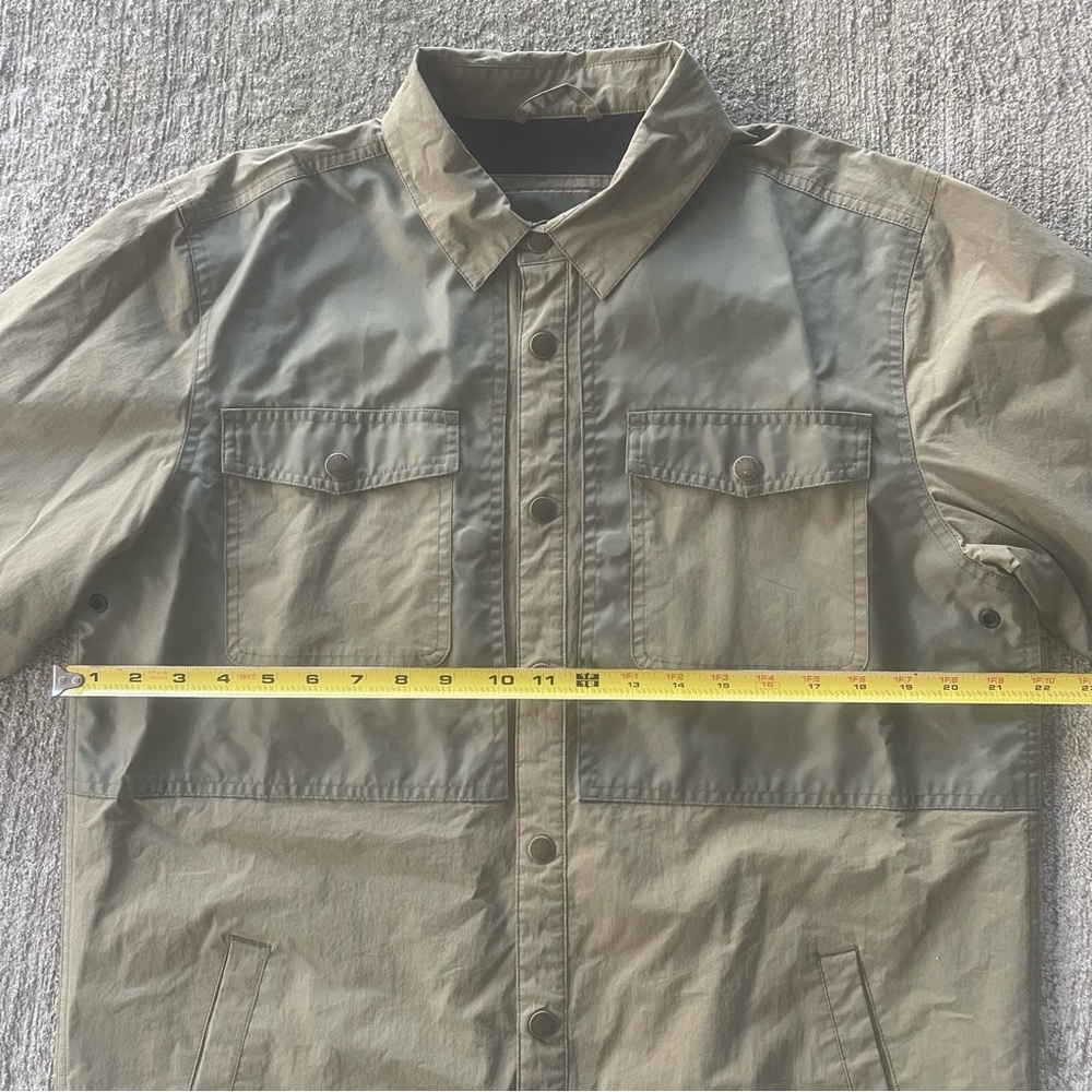 Howler Brothers Manakin Stable Coat Medium Snap Front Chore Jacket Outdoor Olive - Picture 8 of 10